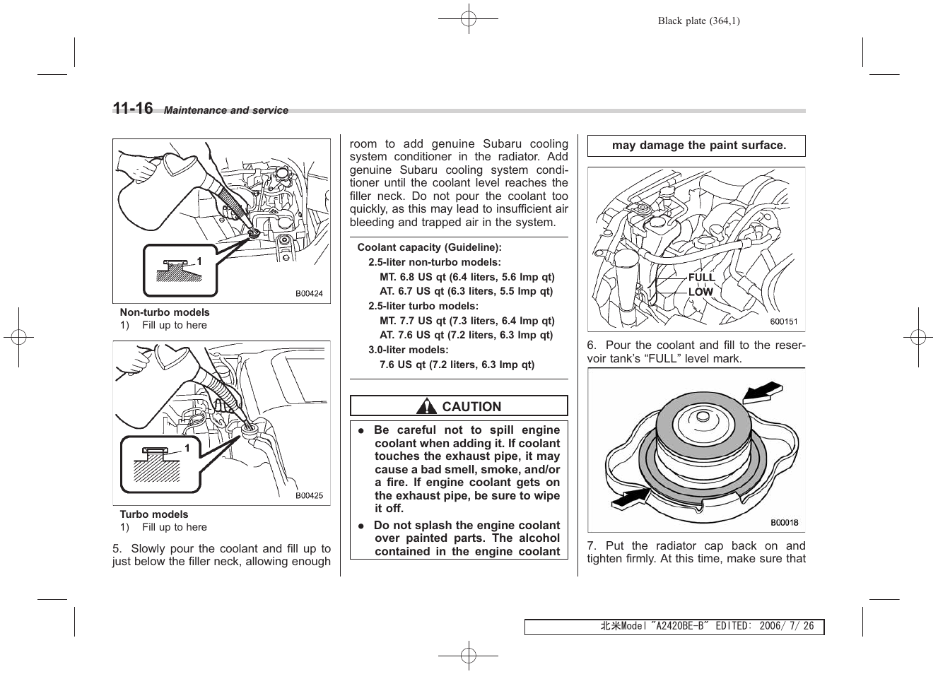 Subaru 2007 Legacy User Manual | Page 359 / 442