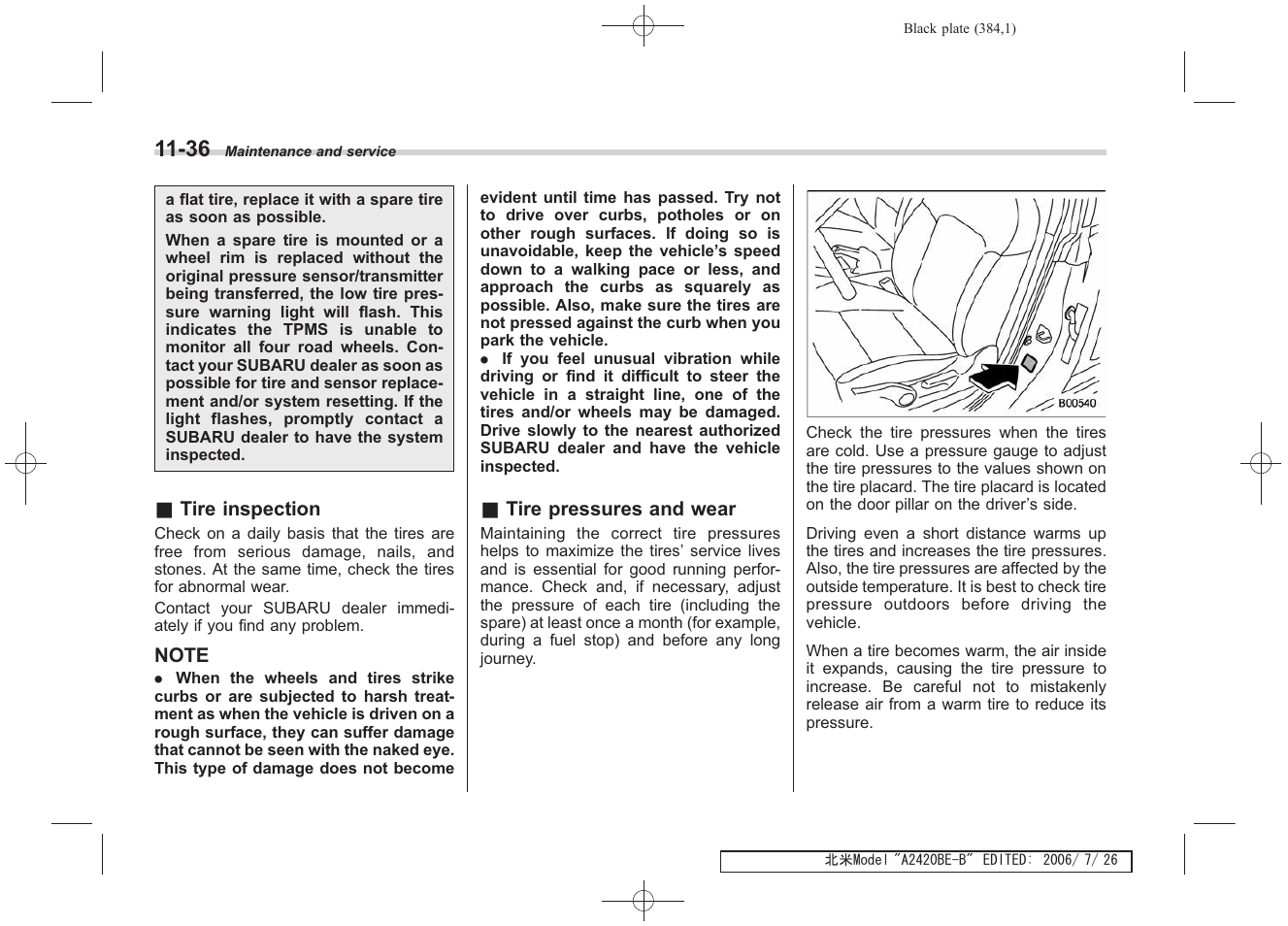 Subaru 2007 Legacy User Manual | Page 379 / 442