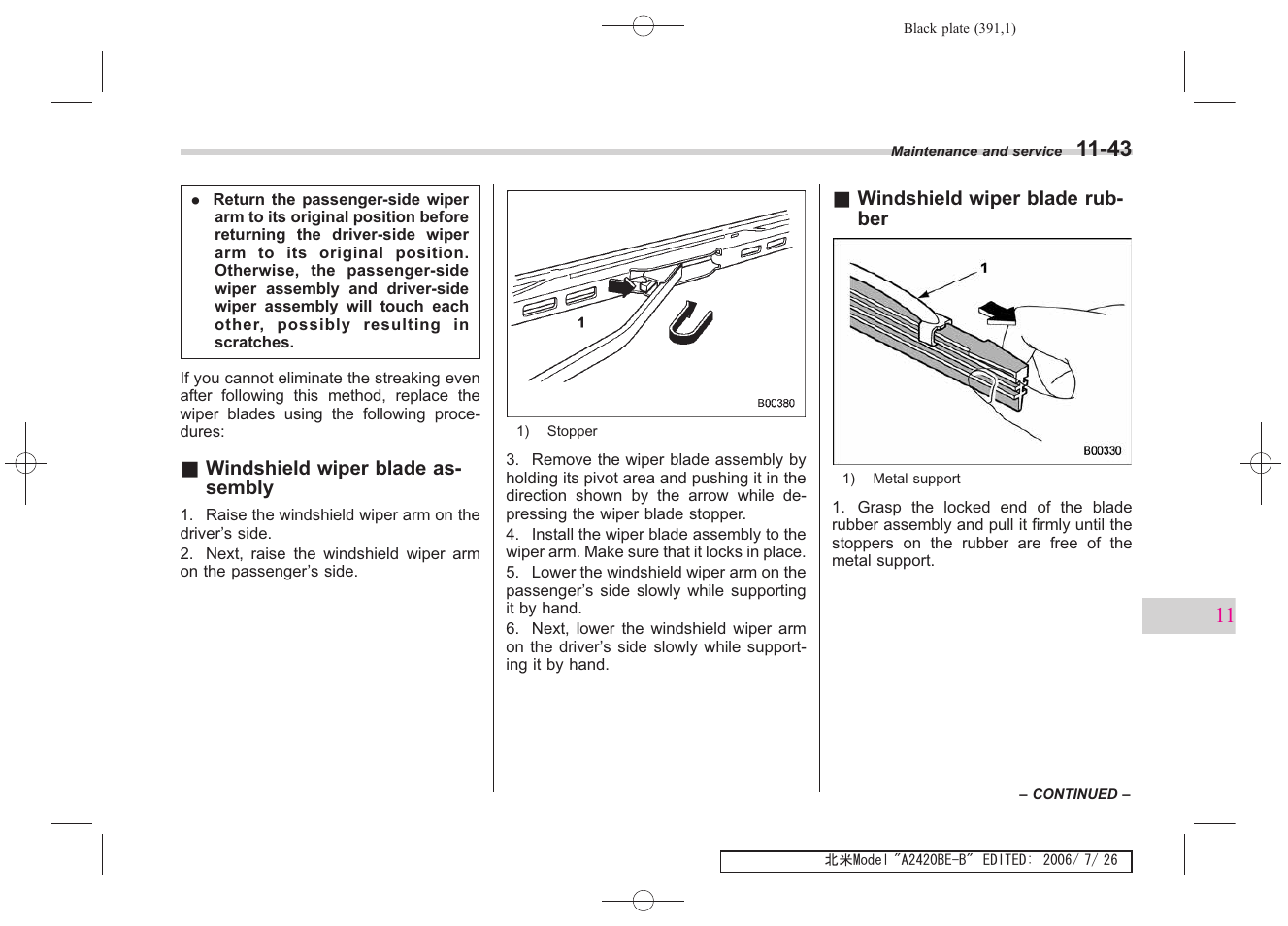 Subaru 2007 Legacy User Manual | Page 386 / 442