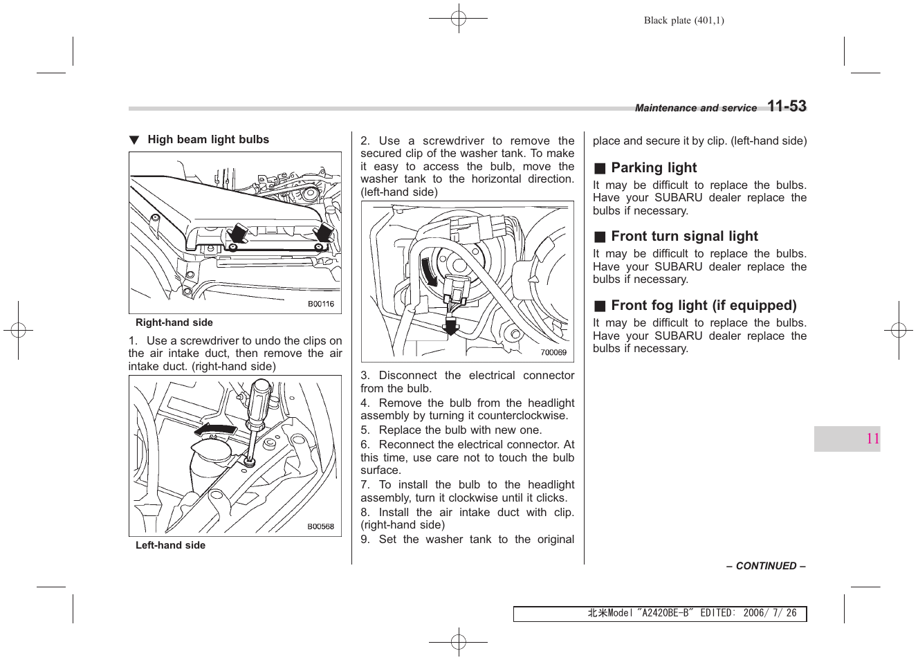 Subaru 2007 Legacy User Manual | Page 396 / 442