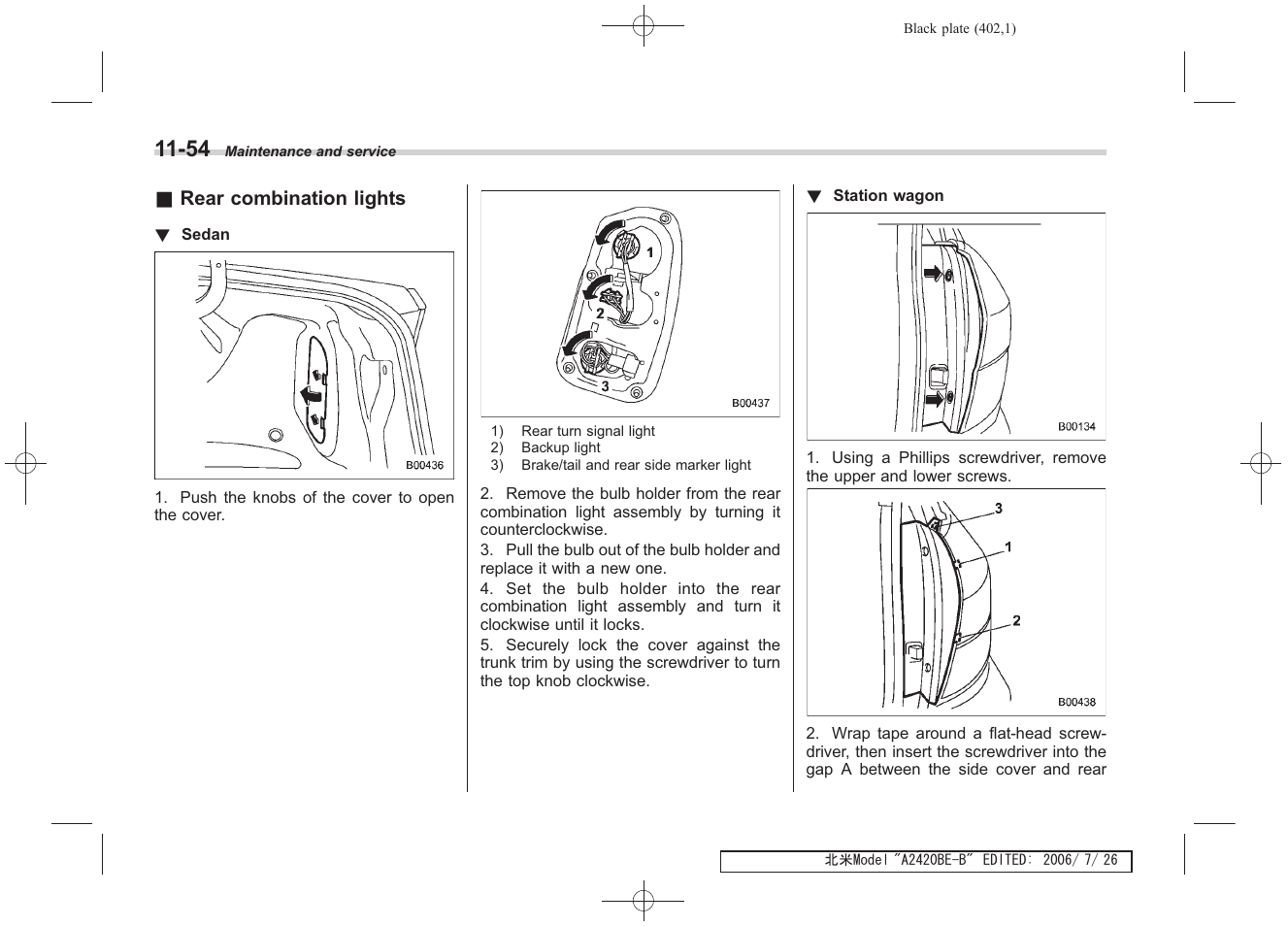 Subaru 2007 Legacy User Manual | Page 397 / 442