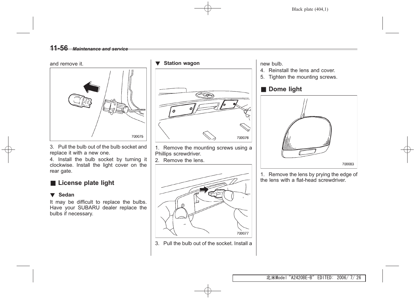 Subaru 2007 Legacy User Manual | Page 399 / 442