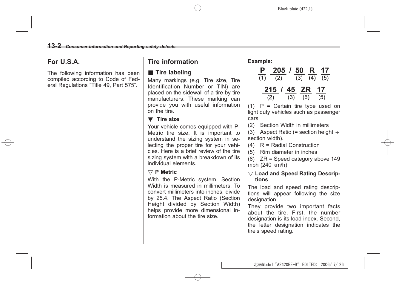 Subaru 2007 Legacy User Manual | Page 417 / 442