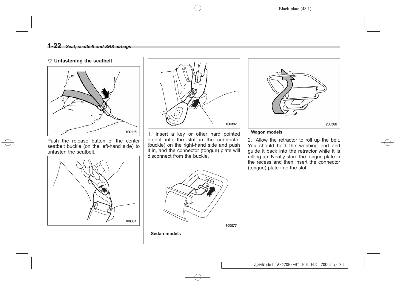 Subaru 2007 Legacy User Manual | Page 49 / 442