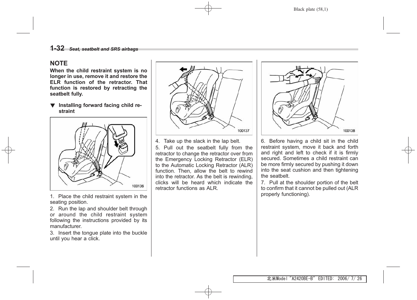 Subaru 2007 Legacy User Manual | Page 59 / 442