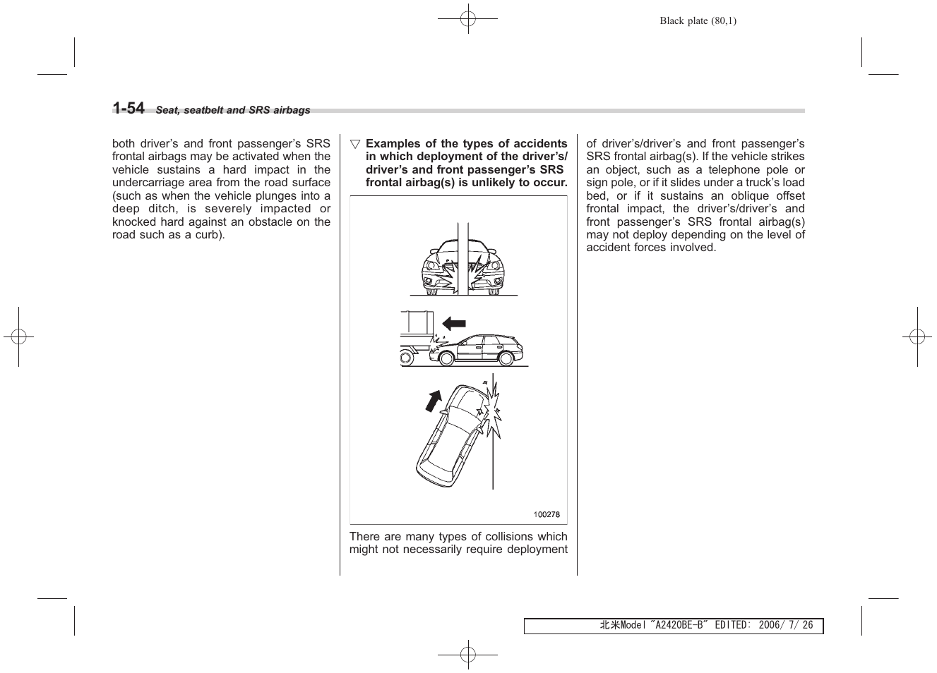 Subaru 2007 Legacy User Manual | Page 81 / 442