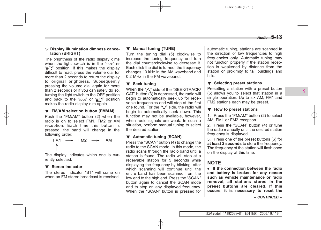 Subaru 2007 Impreza WRX User Manual | Page 171 / 364