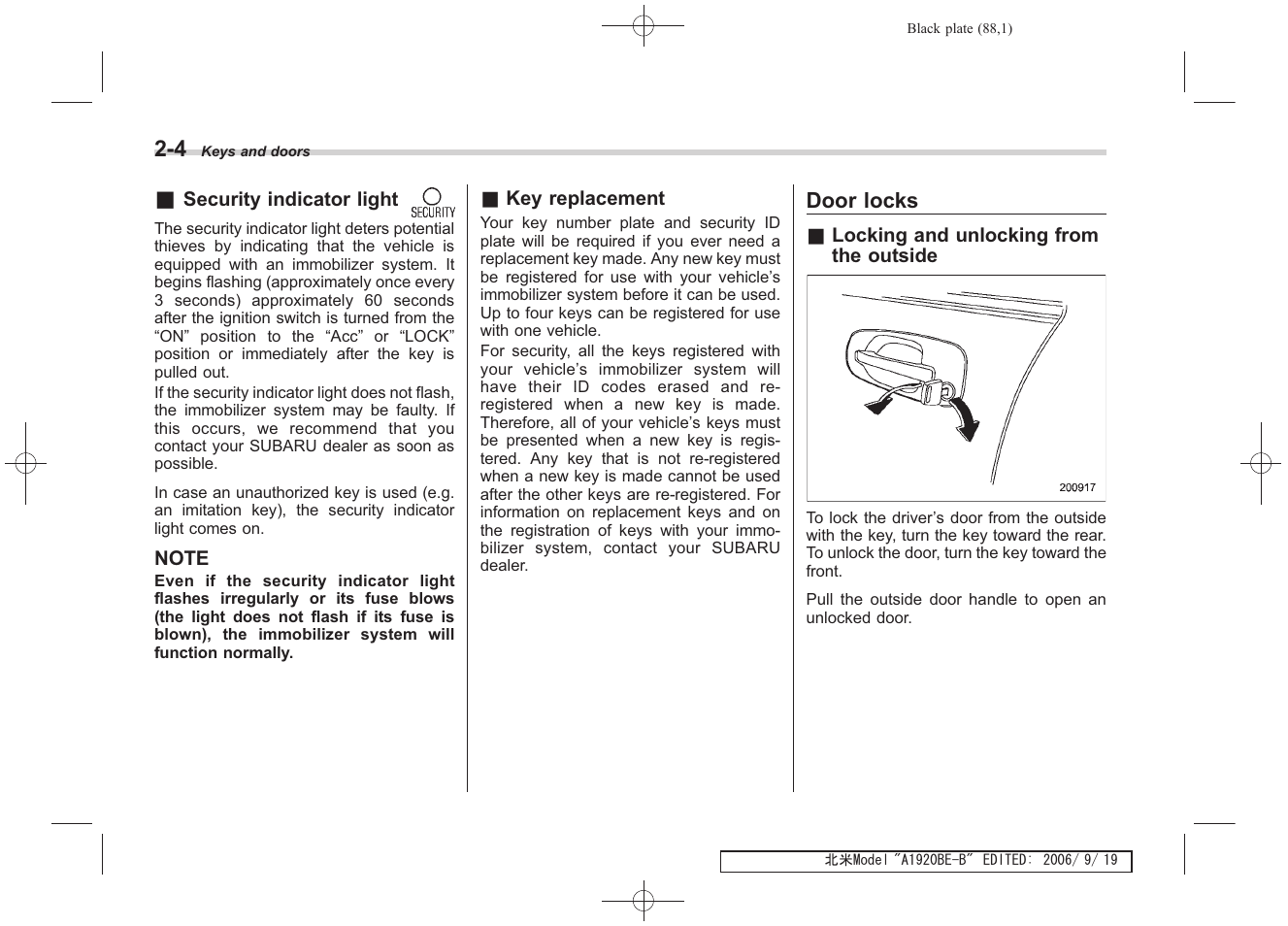 Subaru 2007 Impreza WRX User Manual | Page 87 / 364