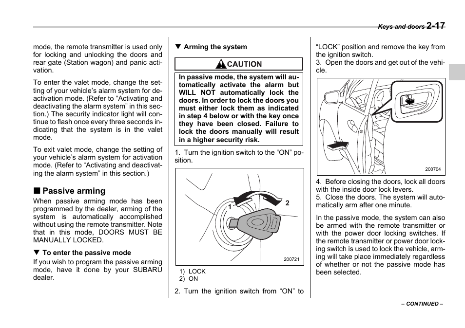 Subaru 2006 Legacy User Manual | Page 104 / 425