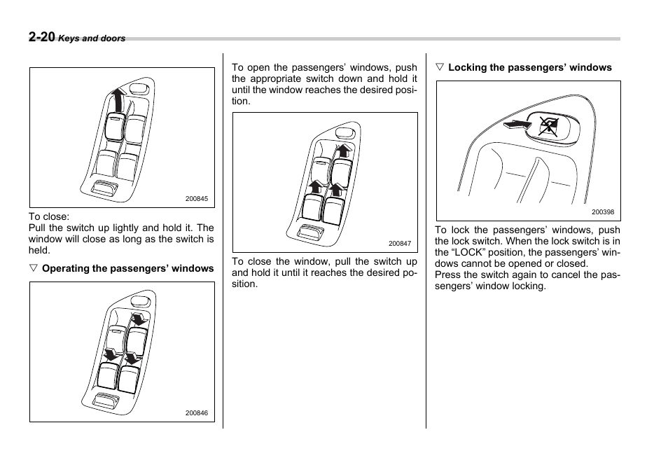 Subaru 2006 Legacy User Manual | Page 107 / 425