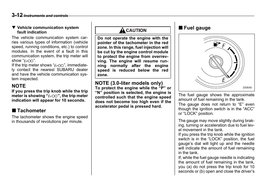 Subaru 2006 Legacy User Manual | Page 127 / 425