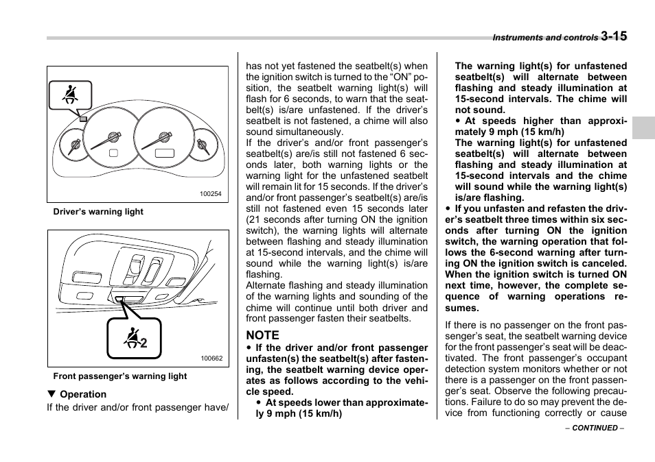 Subaru 2006 Legacy User Manual | Page 130 / 425