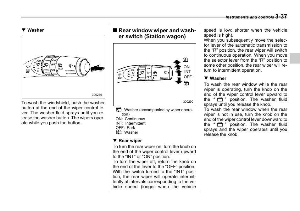 Subaru 2006 Legacy User Manual | Page 152 / 425