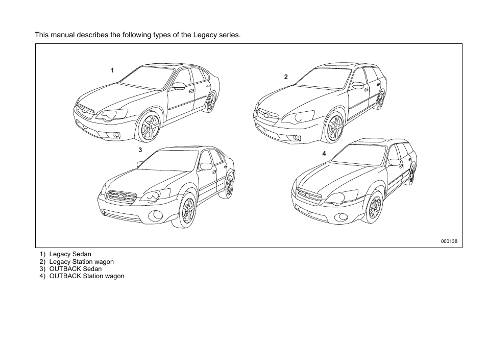 Subaru 2006 Legacy User Manual | Page 2 / 425