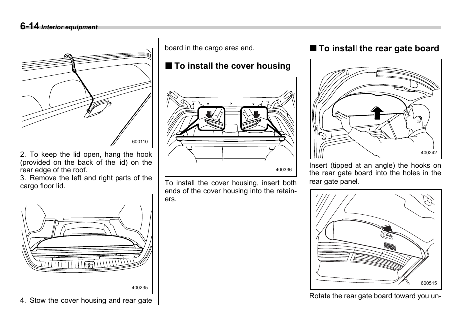 Subaru 2006 Legacy User Manual | Page 231 / 425