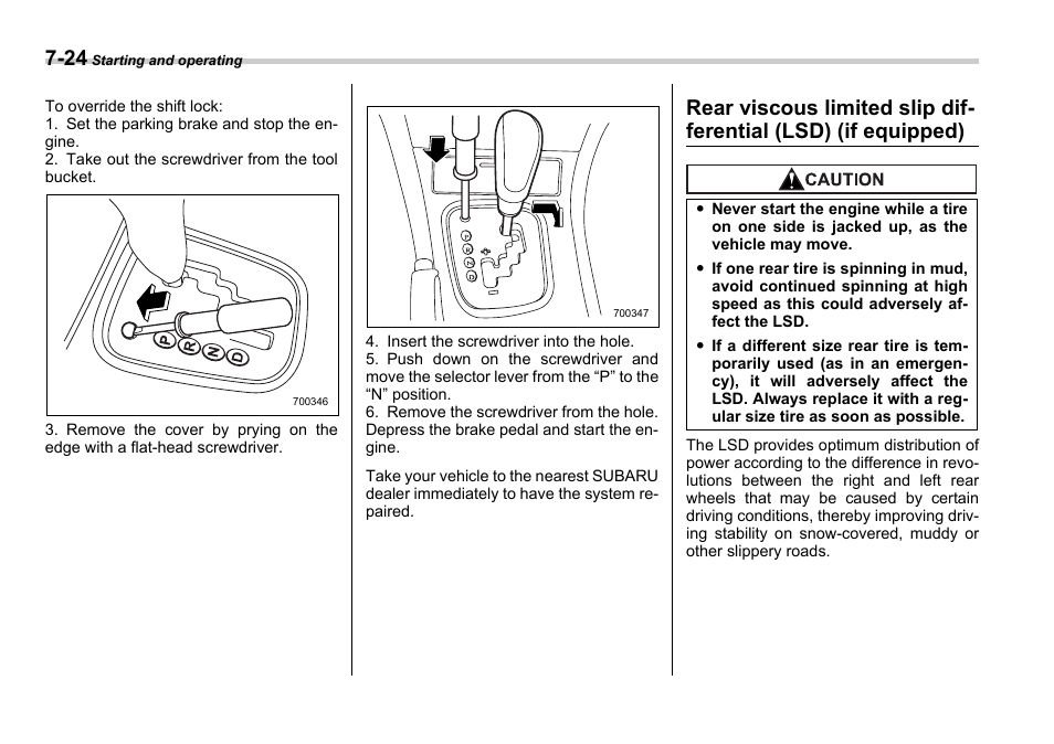 Subaru 2006 Legacy User Manual | Page 263 / 425