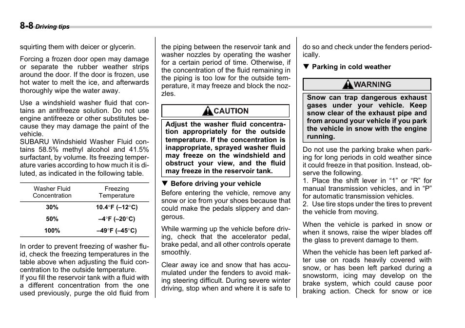 Subaru 2006 Legacy User Manual | Page 287 / 425