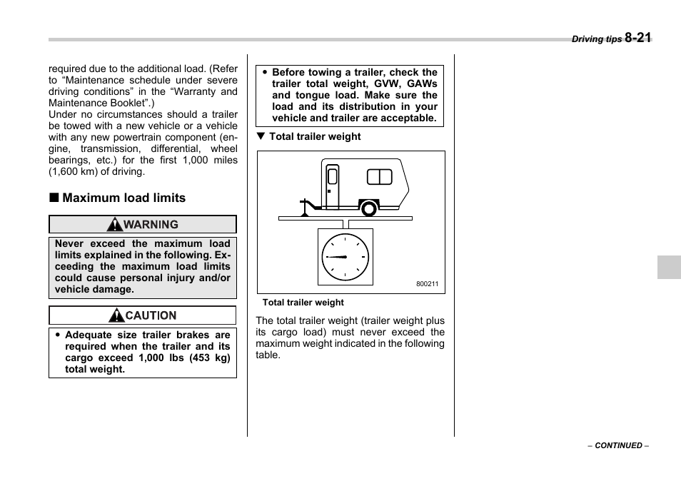 Subaru 2006 Legacy User Manual | Page 300 / 425