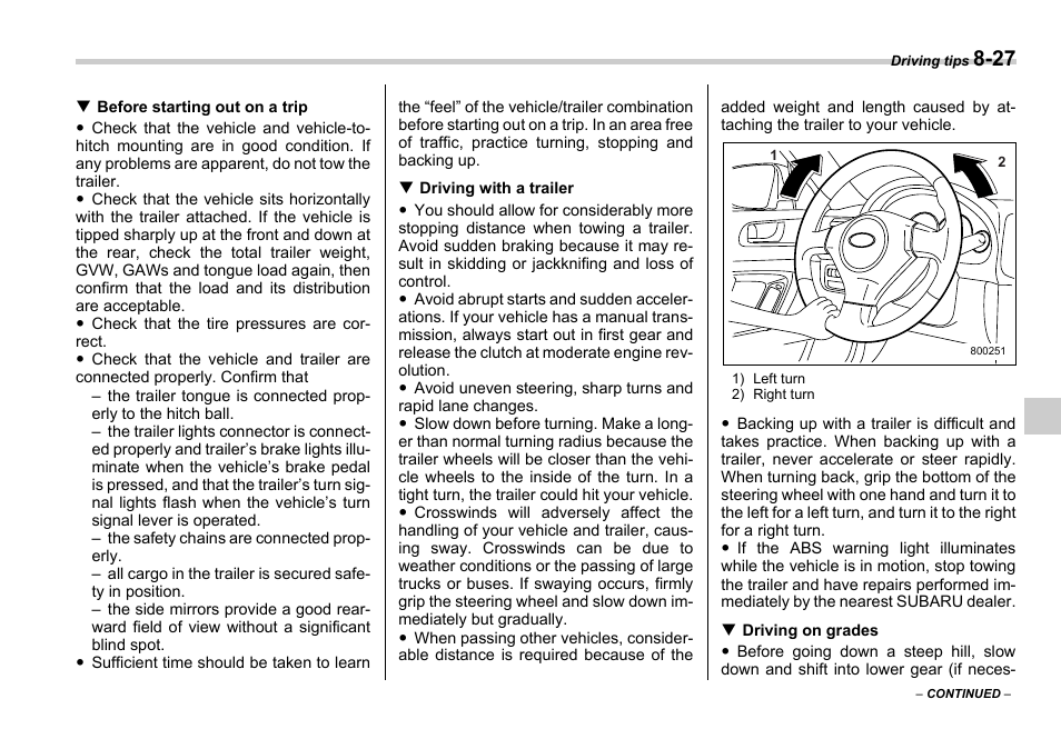 Subaru 2006 Legacy User Manual | Page 306 / 425