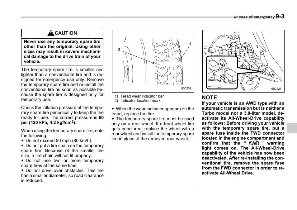 Subaru 2006 Legacy User Manual | Page 310 / 425