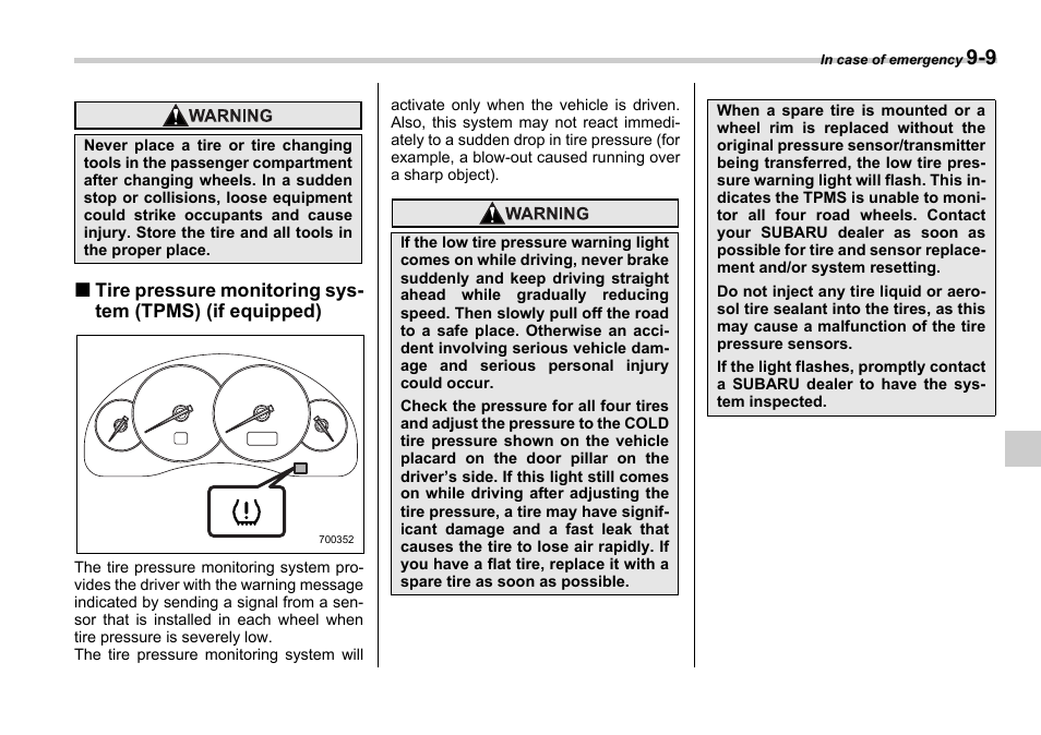 Subaru 2006 Legacy User Manual | Page 316 / 425