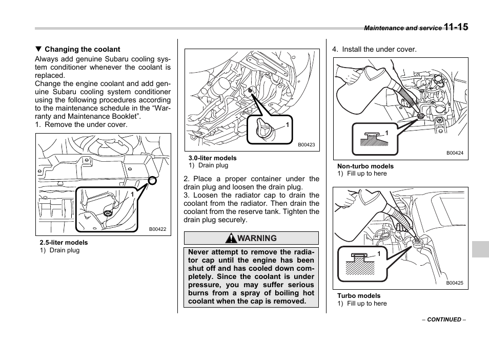 Subaru 2006 Legacy User Manual | Page 348 / 425