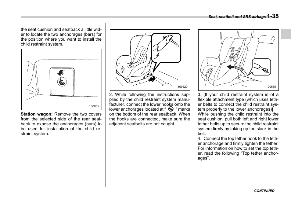 Subaru 2006 Legacy User Manual | Page 60 / 425