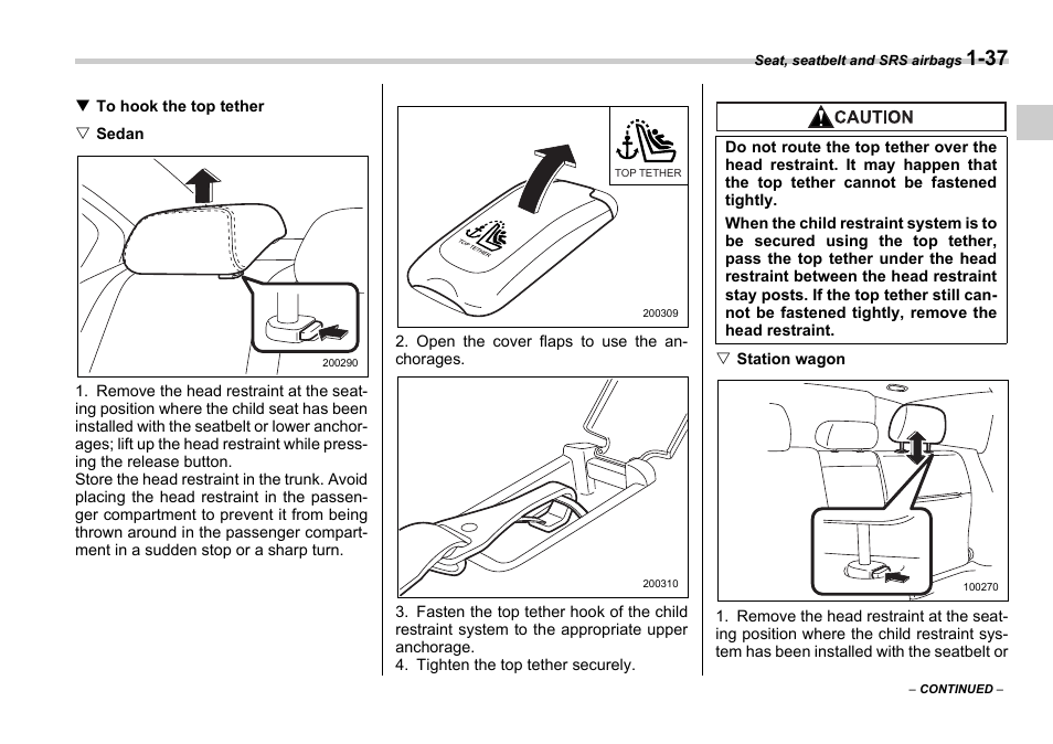 Subaru 2006 Legacy User Manual | Page 62 / 425