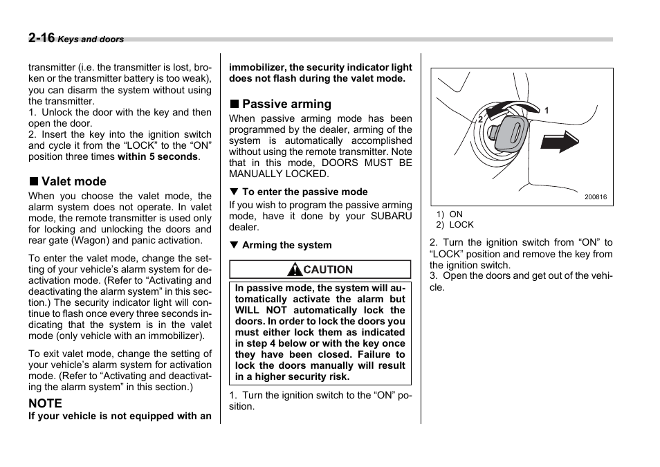 Subaru 2006 Impreza WRX User Manual | Page 103 / 365