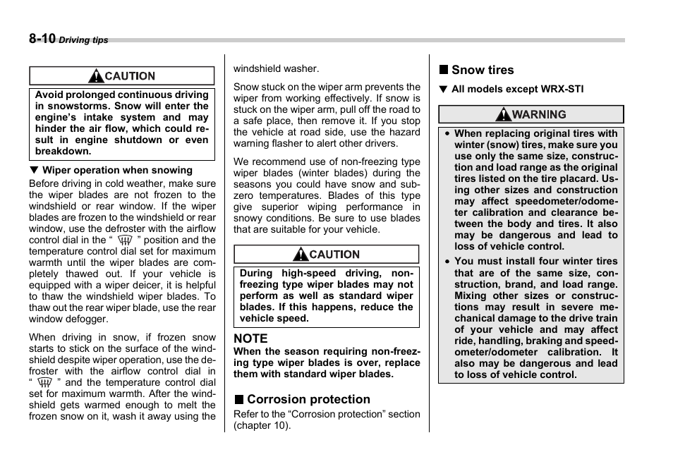 Subaru 2006 Impreza WRX User Manual | Page 237 / 365