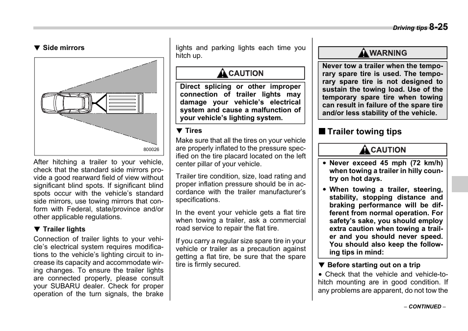 Subaru 2006 Impreza WRX User Manual | Page 252 / 365