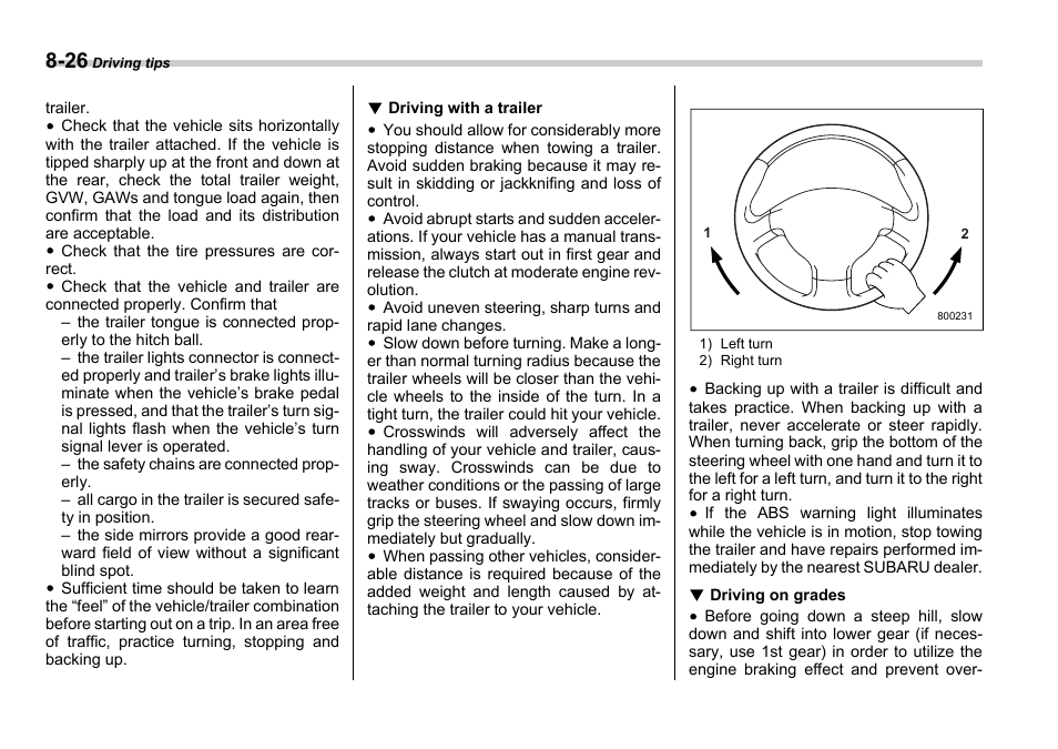 Subaru 2006 Impreza WRX User Manual | Page 253 / 365