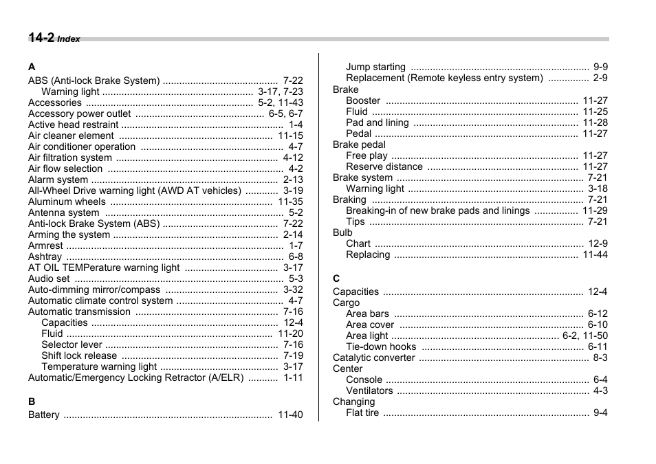 Subaru 2006 Impreza WRX User Manual | Page 357 / 365