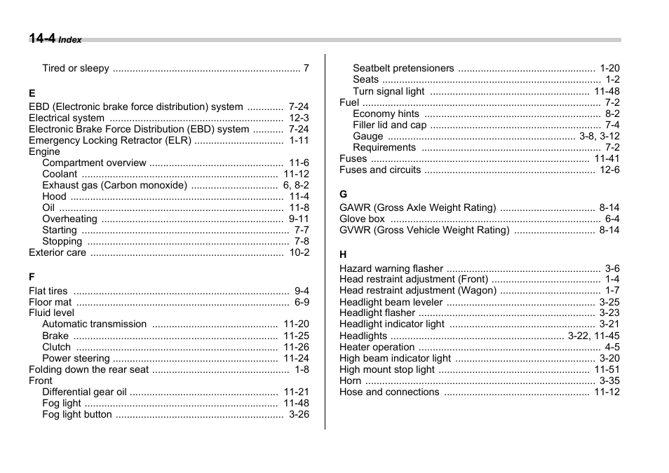 Subaru 2006 Impreza WRX User Manual | Page 359 / 365