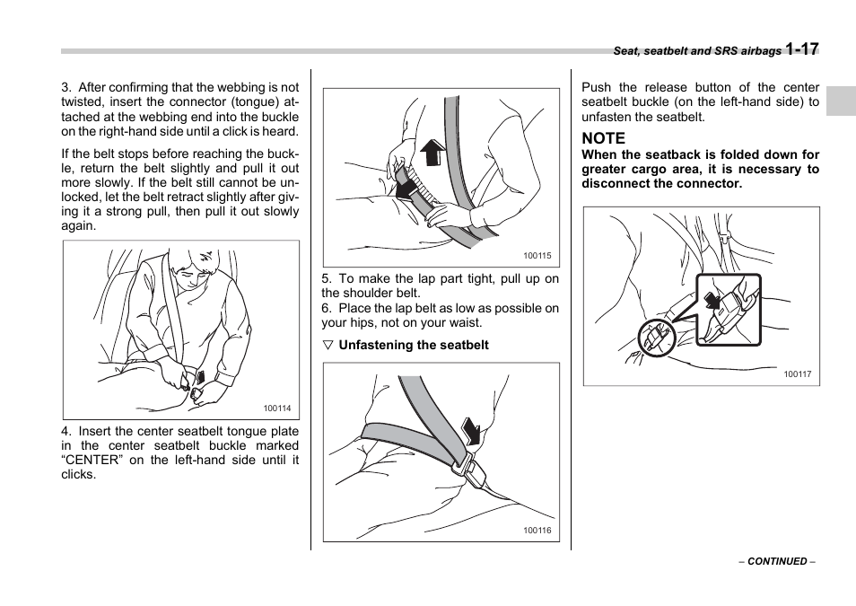 Subaru 2006 Impreza WRX User Manual | Page 44 / 365