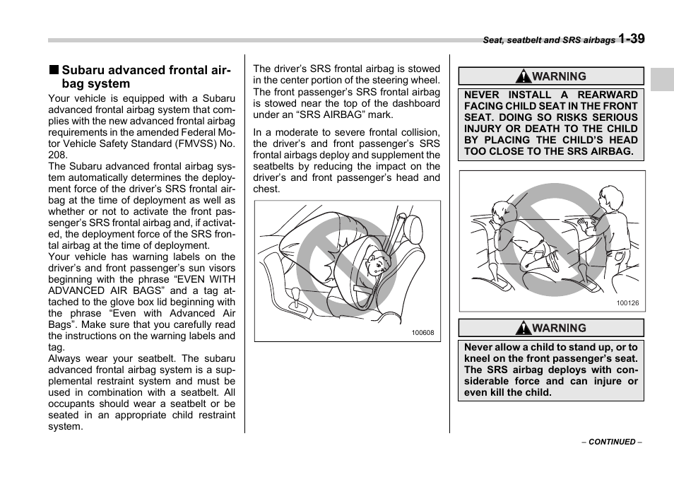 Subaru 2006 Impreza WRX User Manual | Page 66 / 365