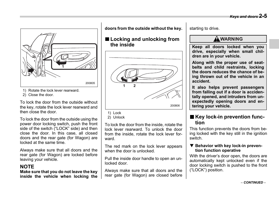 Subaru 2006 Impreza WRX User Manual | Page 92 / 365