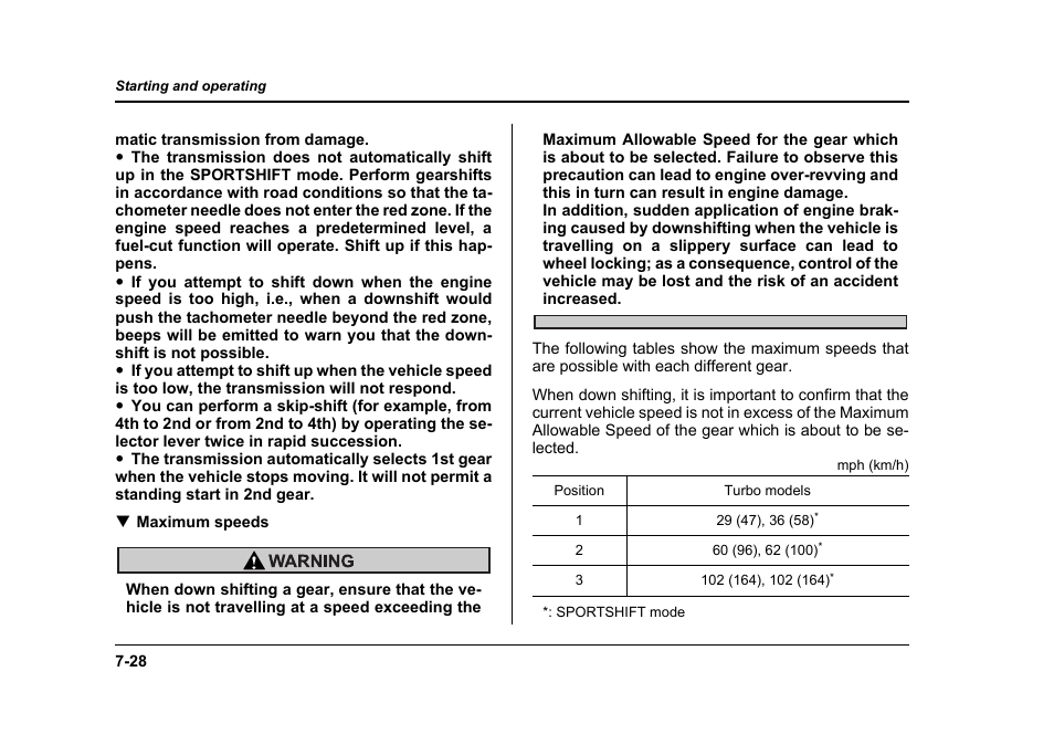 Subaru 2006 Baja User Manual | Page 281 / 487