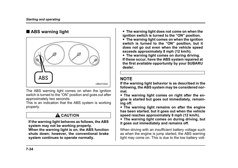 Subaru 2006 Baja User Manual | Page 287 / 487