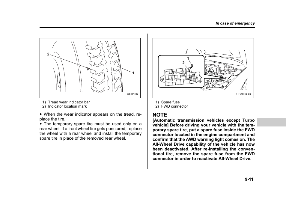 Subaru 2006 Baja User Manual | Page 340 / 487