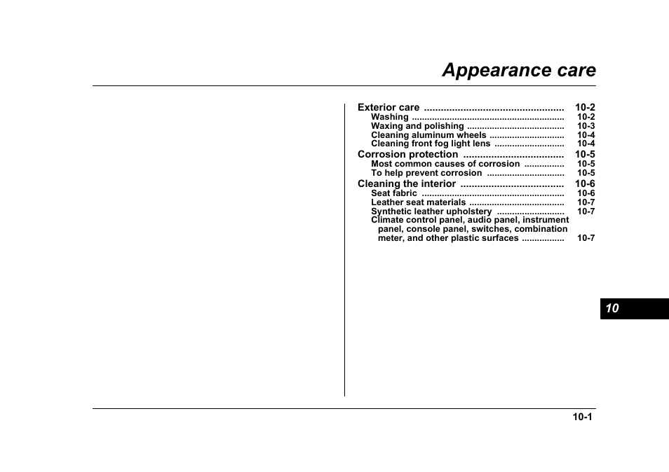 Msa5m0606a_16, Appearance care | Subaru 2006 Baja User Manual | Page 358 / 487