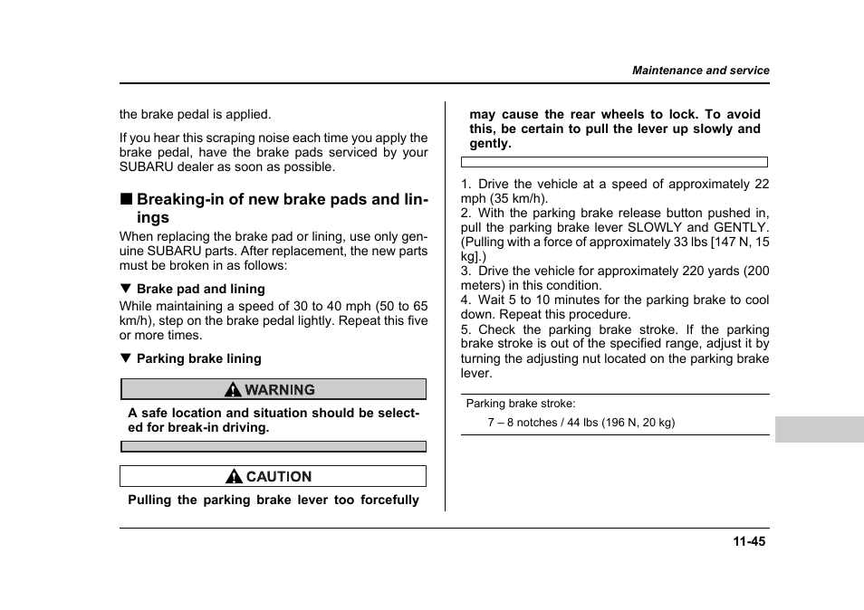 Subaru 2006 Baja User Manual | Page 410 / 487