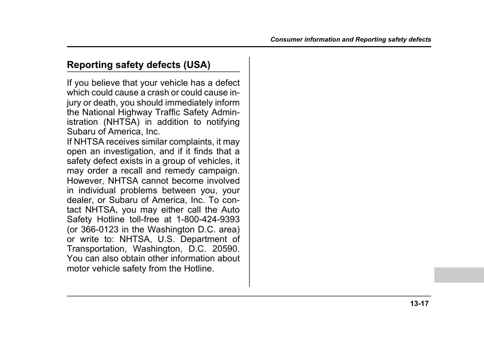 Subaru 2006 Baja User Manual | Page 474 / 487