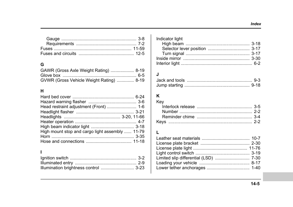 Subaru 2006 Baja User Manual | Page 480 / 487