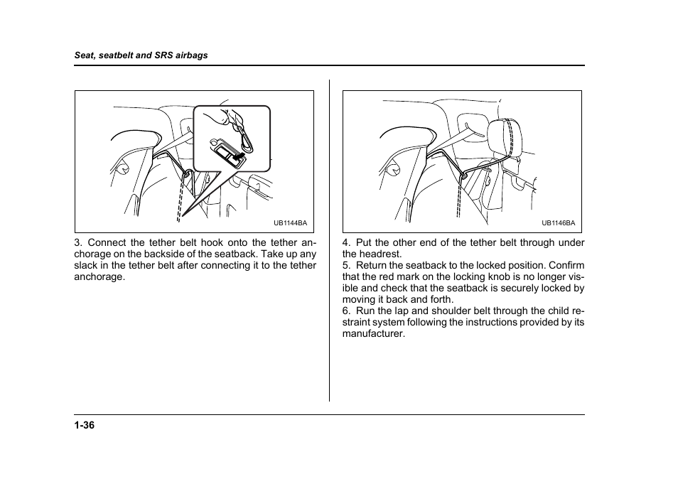 Subaru 2006 Baja User Manual | Page 61 / 487