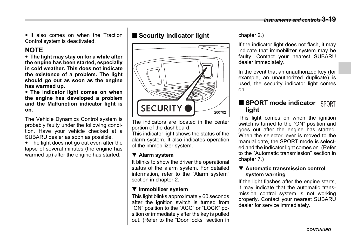 Subaru 2006 B9 Tribeca User Manual | Page 140 / 377