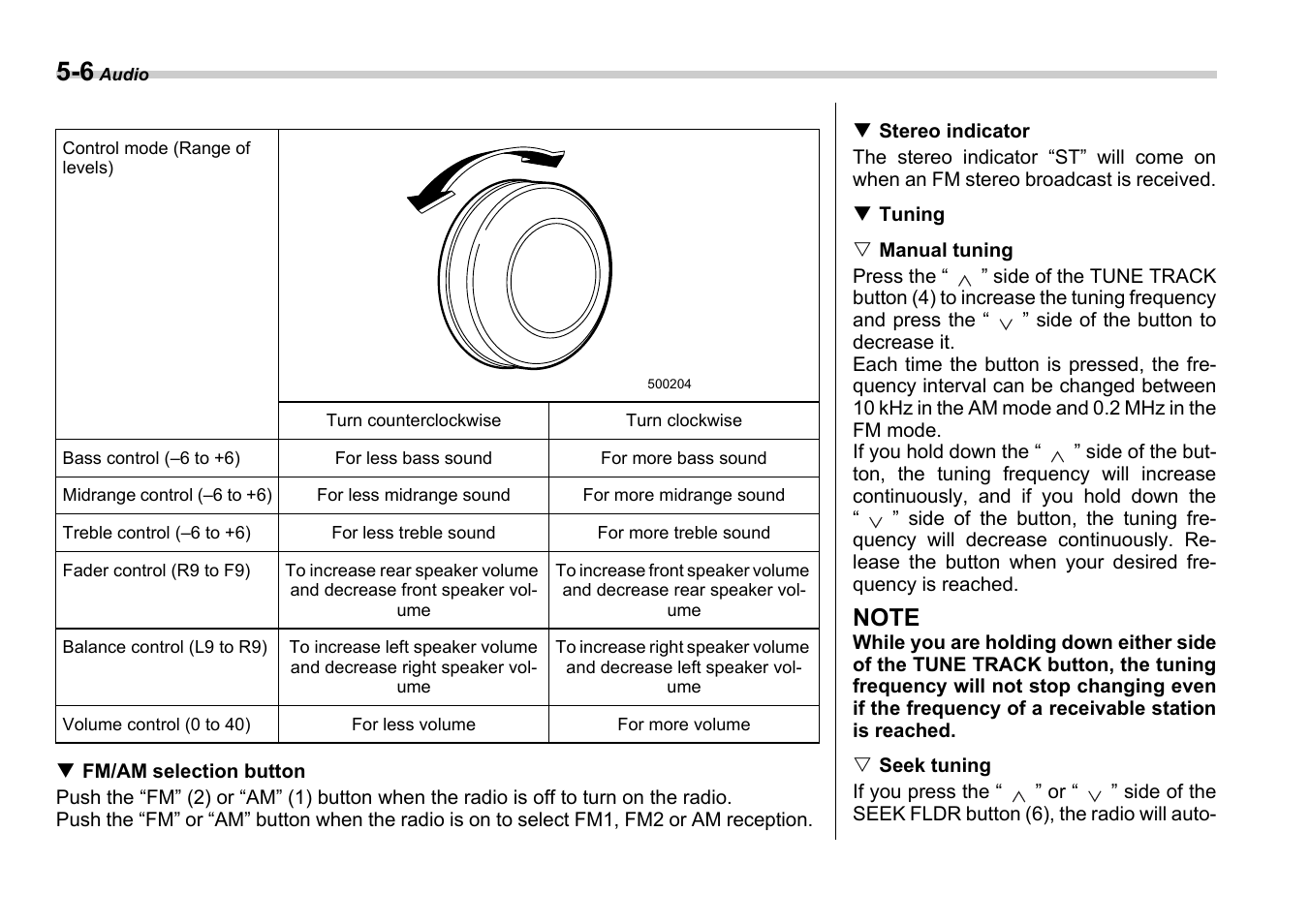 Subaru 2006 B9 Tribeca User Manual | Page 177 / 377