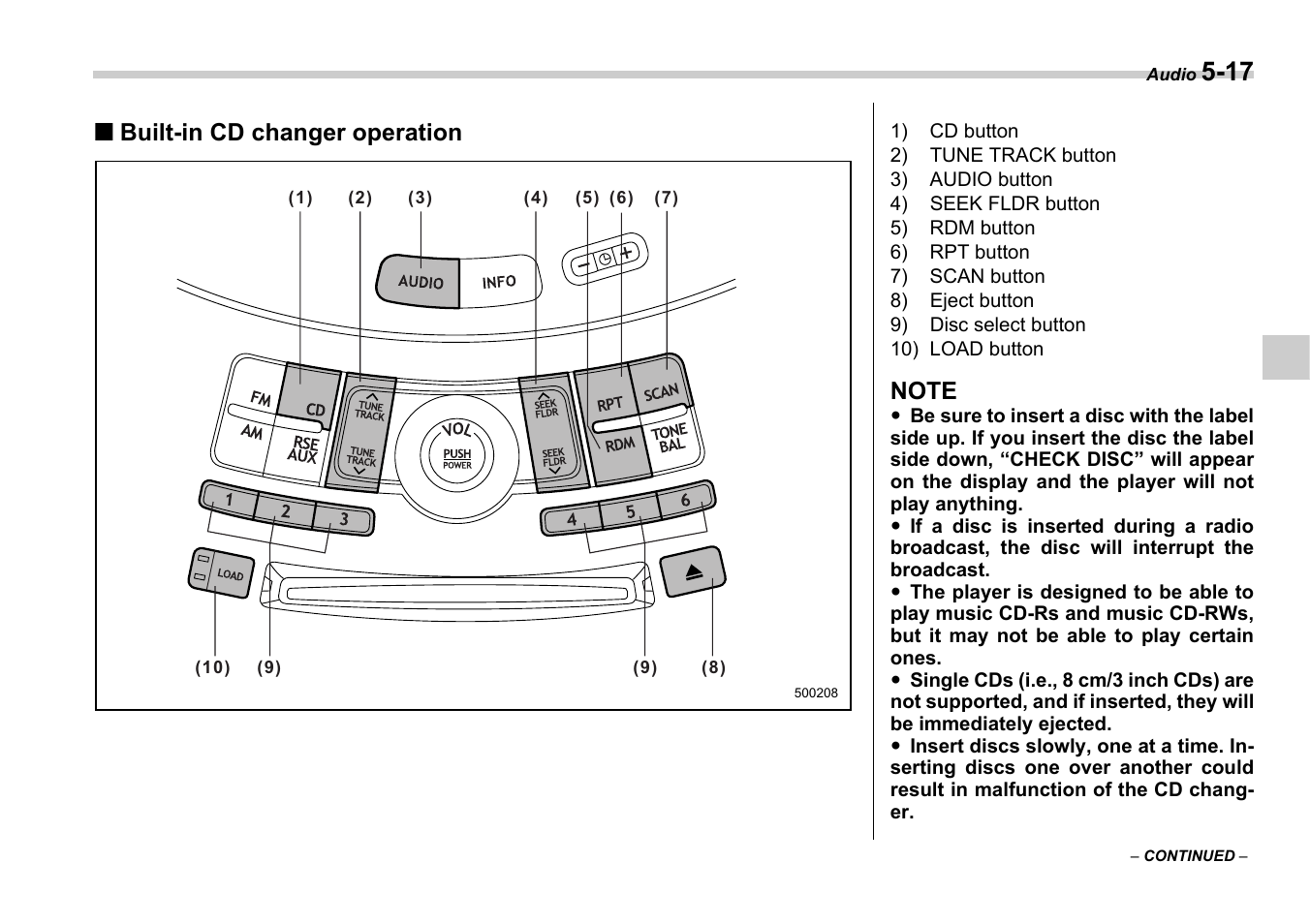 Subaru 2006 B9 Tribeca User Manual | Page 188 / 377