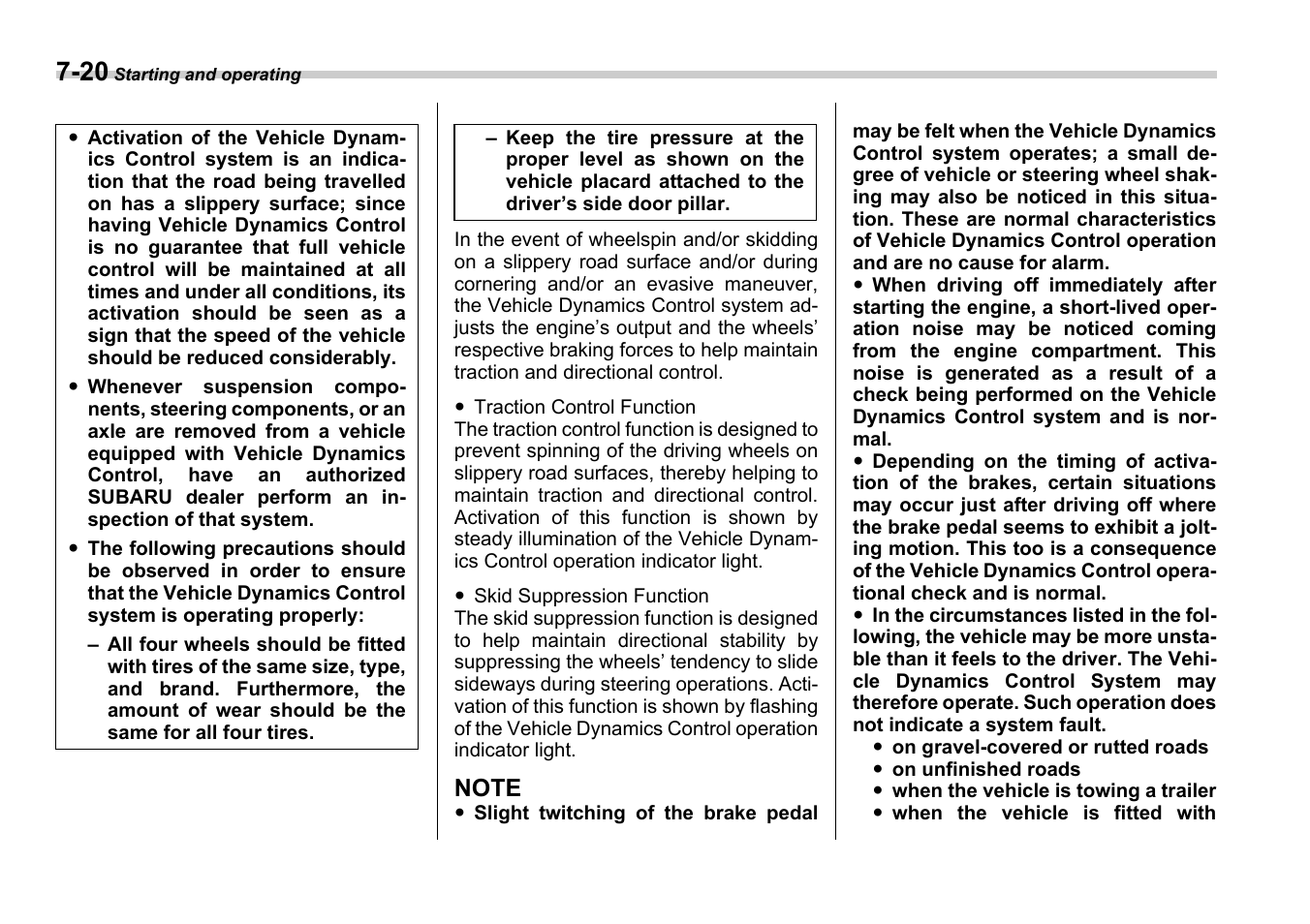Subaru 2006 B9 Tribeca User Manual | Page 235 / 377