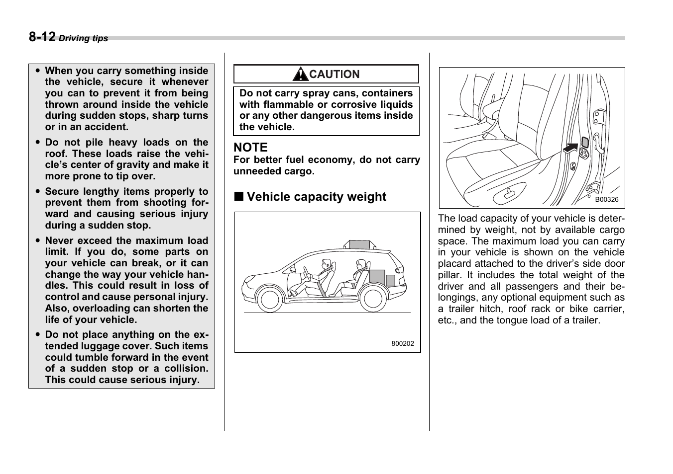 Subaru 2006 B9 Tribeca User Manual | Page 257 / 377